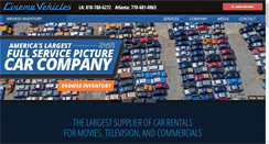 Desktop Screenshot of cinemavehicles.com